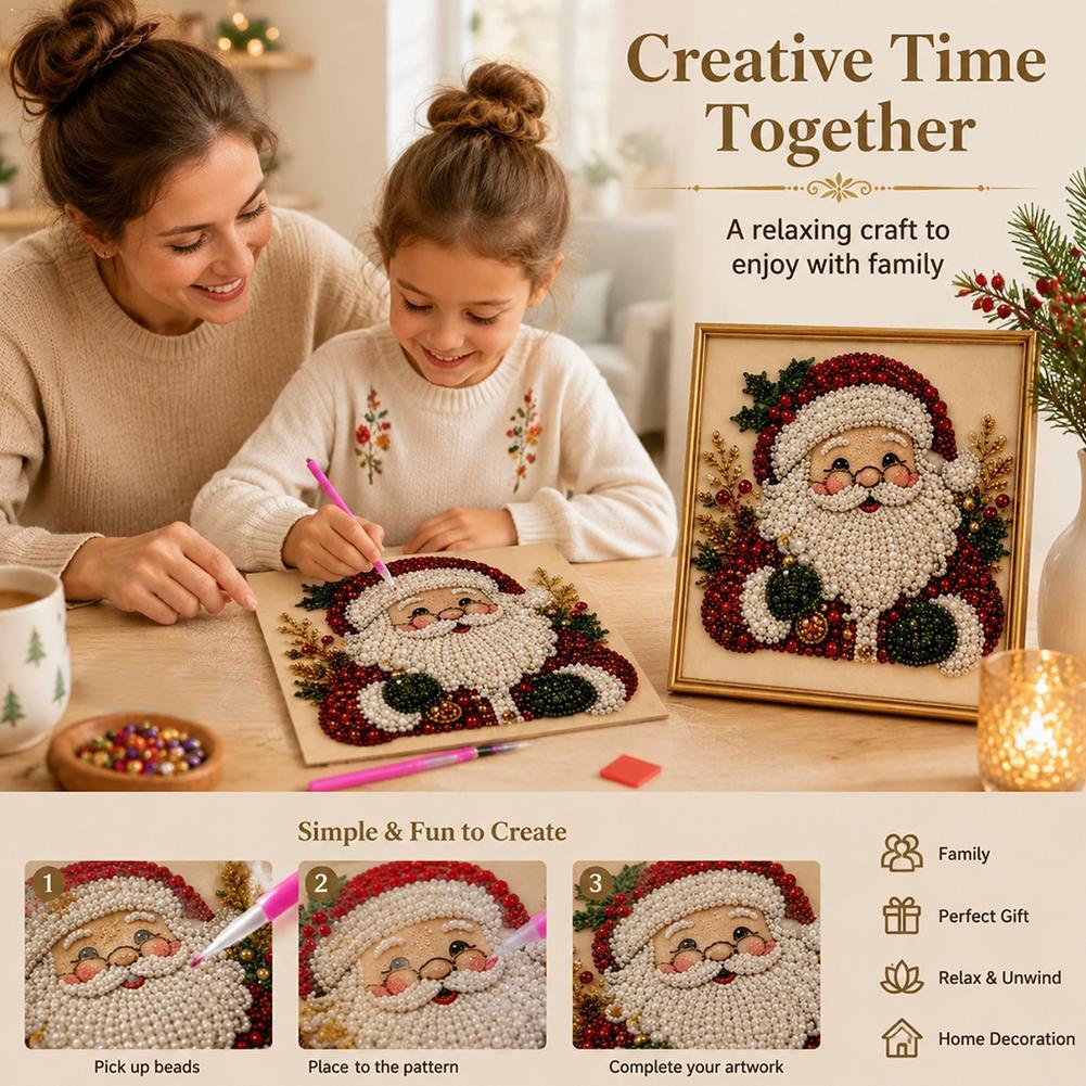 Embroidery Beads - Kit Fai-da-Te di Arte con Perle
