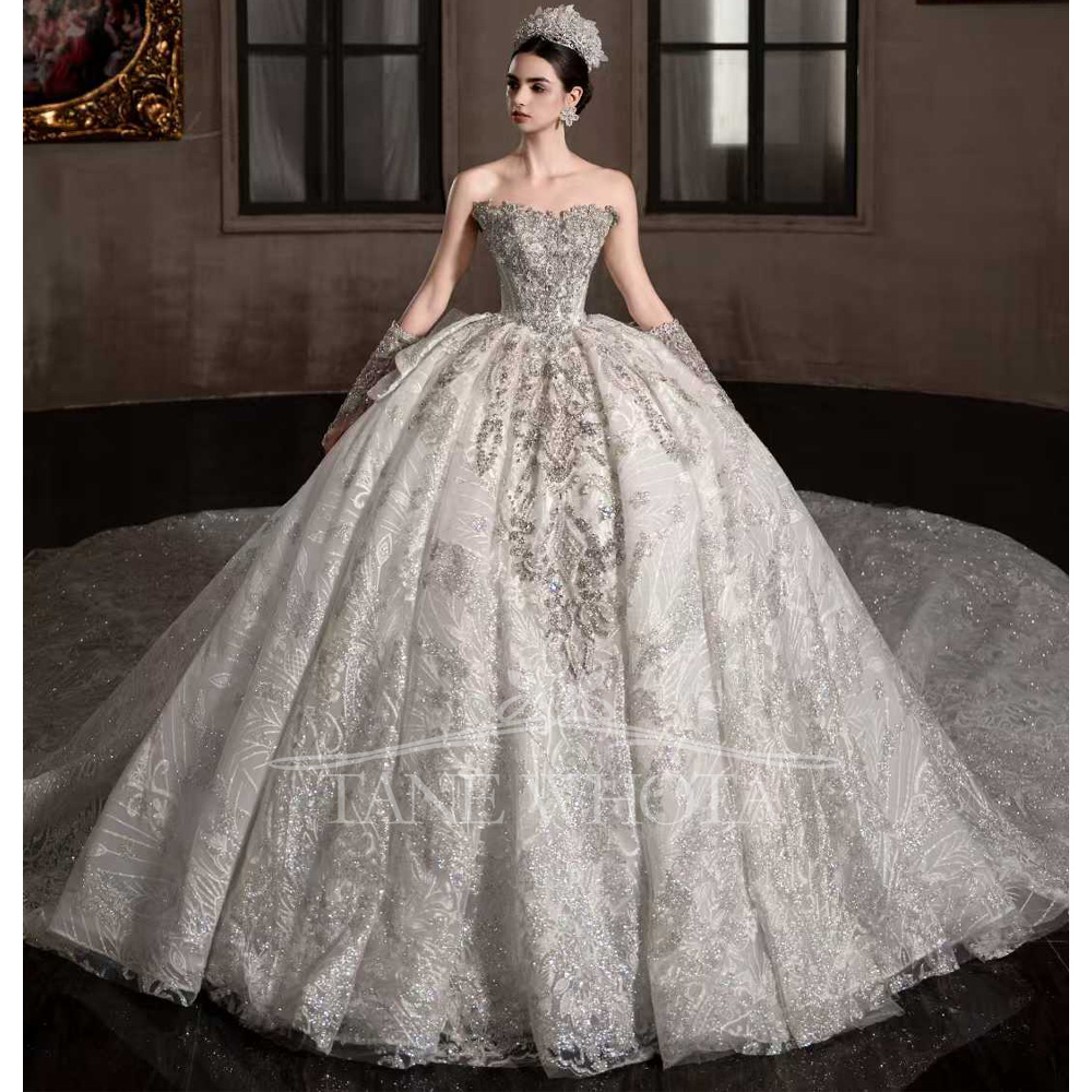 Embroidery Organza - Abito da Sposa di Lusso con
