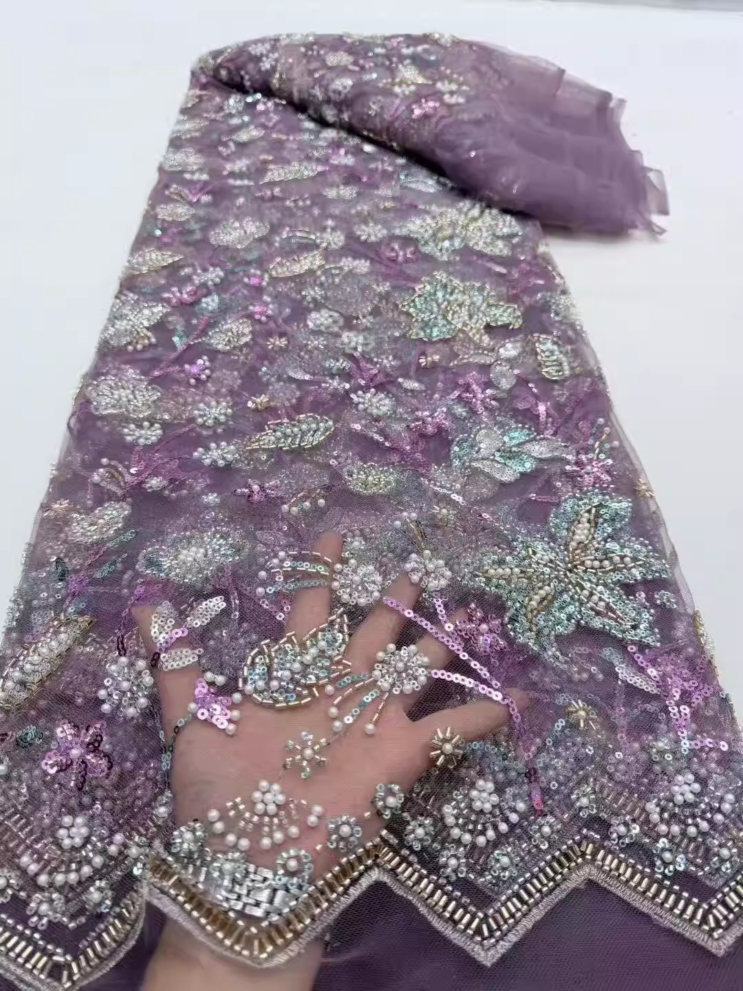 Tessuti ricamati con perline e - Embroidery Beads recensione e prezzo