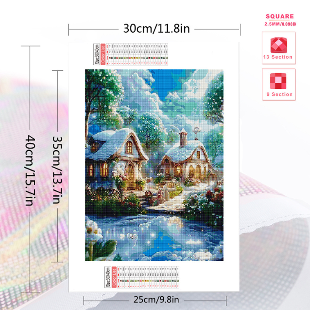 Momoart pittura diamante casa  - Embroidery Garden recensione e prezzo