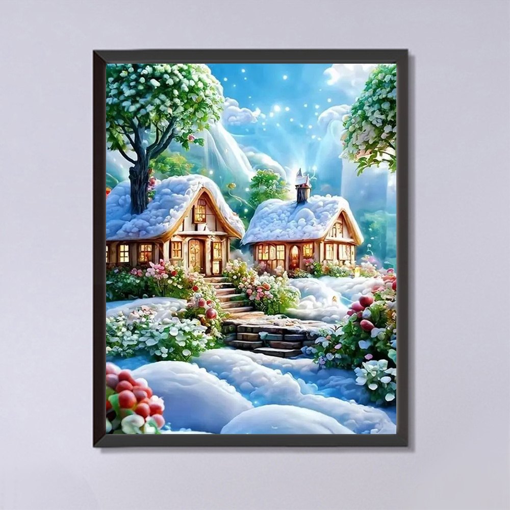 Momoart pittura diamante casa  - Embroidery Garden recensione e prezzo