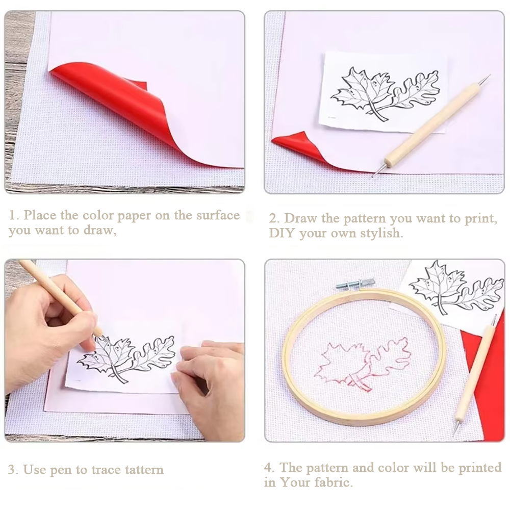 10 pz/set ricamo trasferimento - Transfer Paper Carbon recensione e prezzo