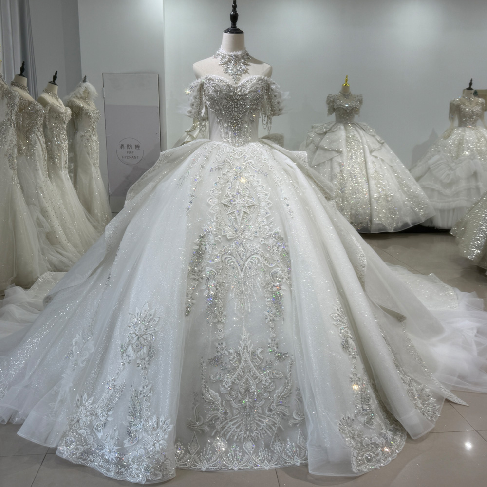 Abiti da Sposa Stile Ball Gown - Embroidery Organza recensione e prezzo