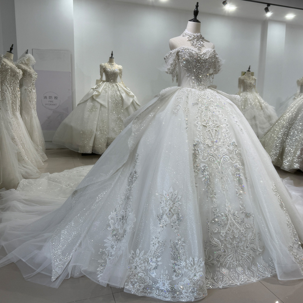 Abiti da Sposa Stile Ball Gown - Embroidery Organza recensione e prezzo