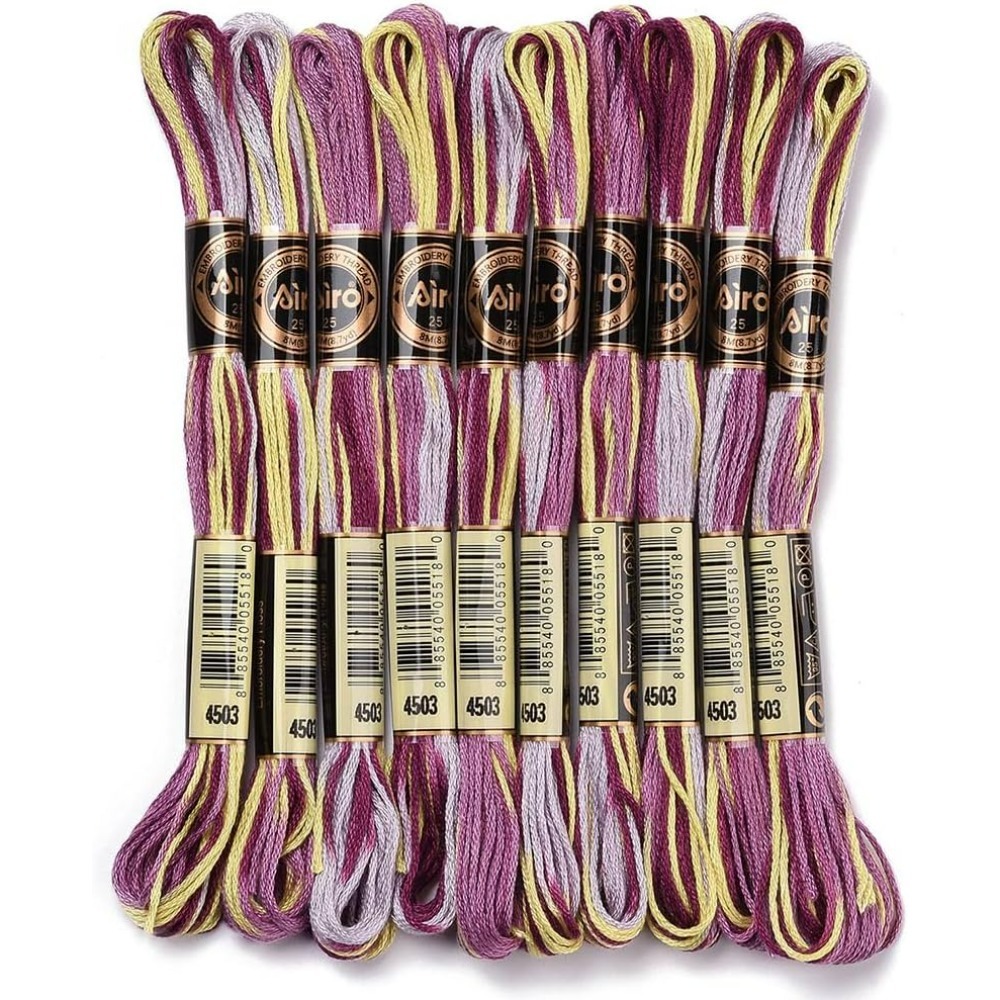 6 fili viola filo da ricamo va - Embroidery Stitch recensione e prezzo