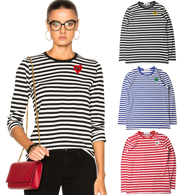 Break Egg T-shirt a righe da d - Embroidery Egg recensione e prezzo