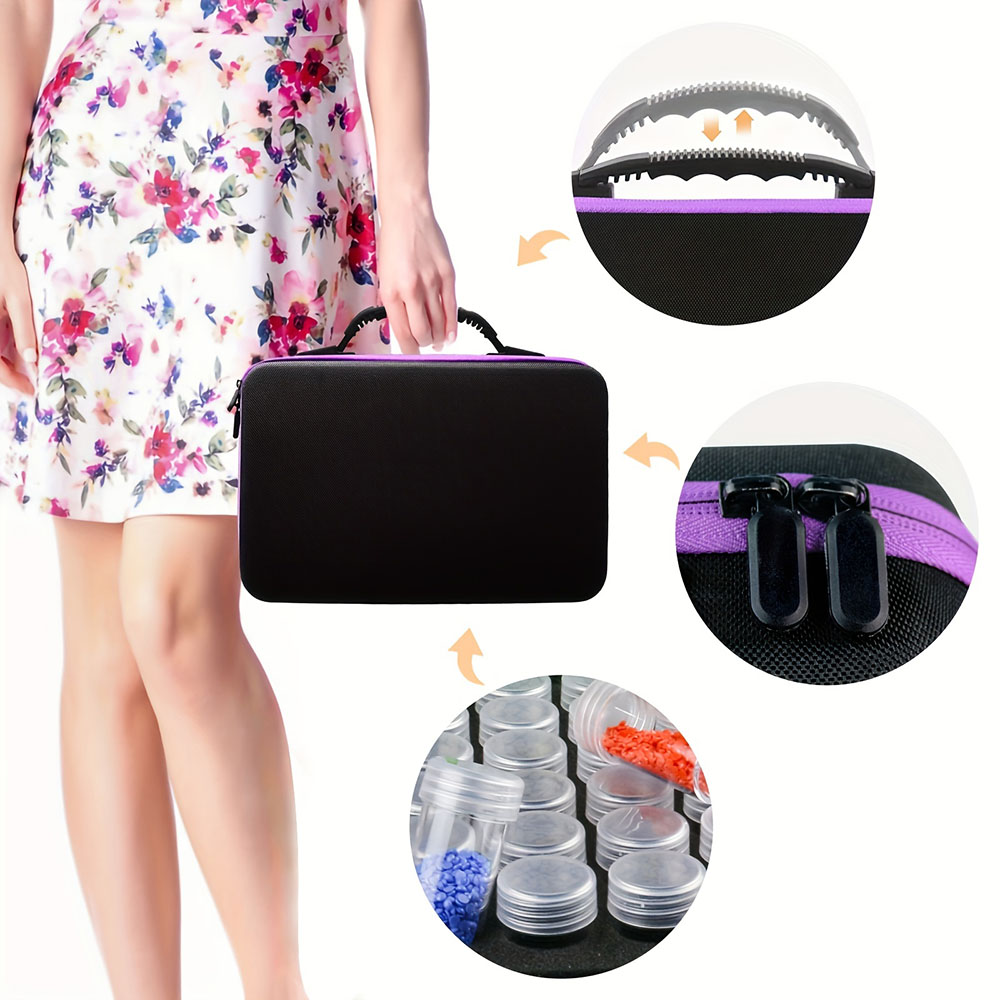Borsa Portatile per Conservazi - Embroidery Beads recensione e prezzo