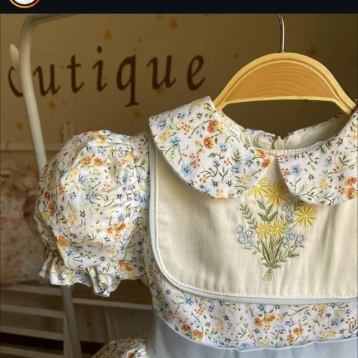 0-12 anni neonata estate fiore - Embroidery Yellow Dress recensione e prezzo