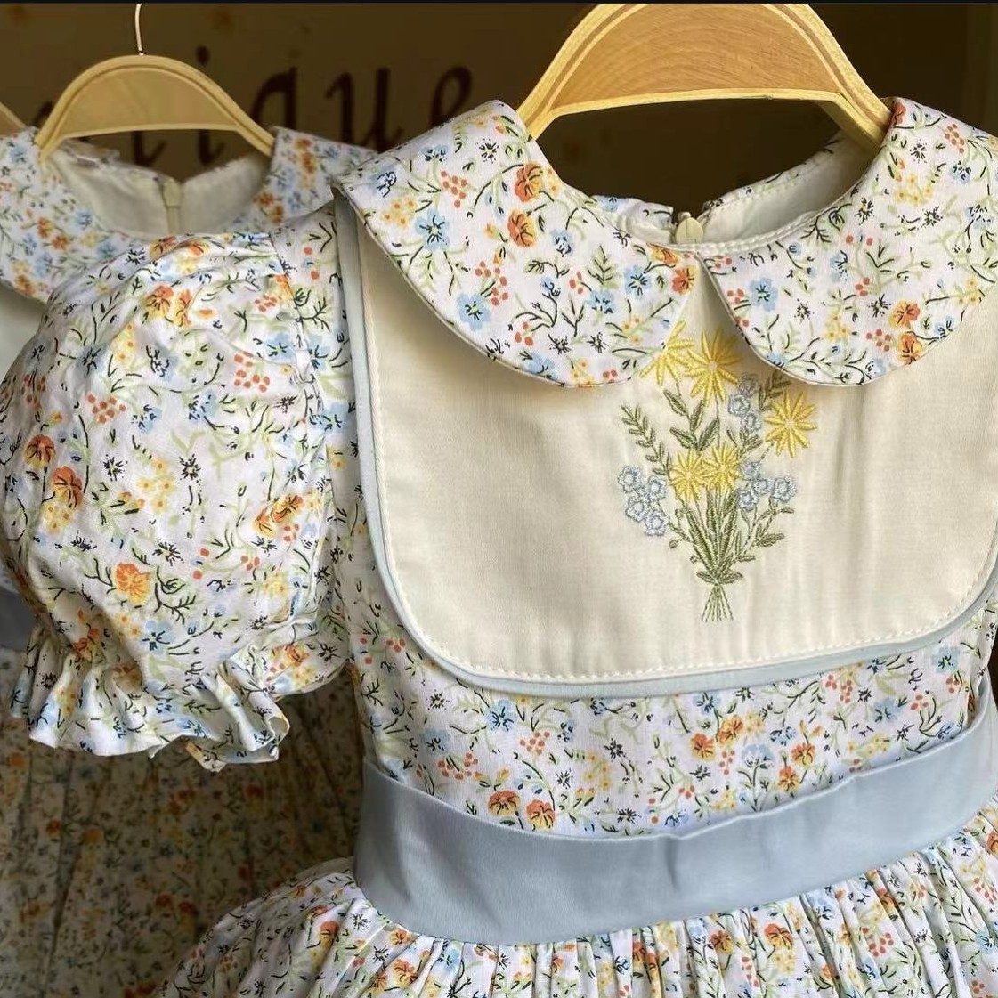 0-12 anni neonata estate fiore - Embroidery Yellow Dress recensione e prezzo