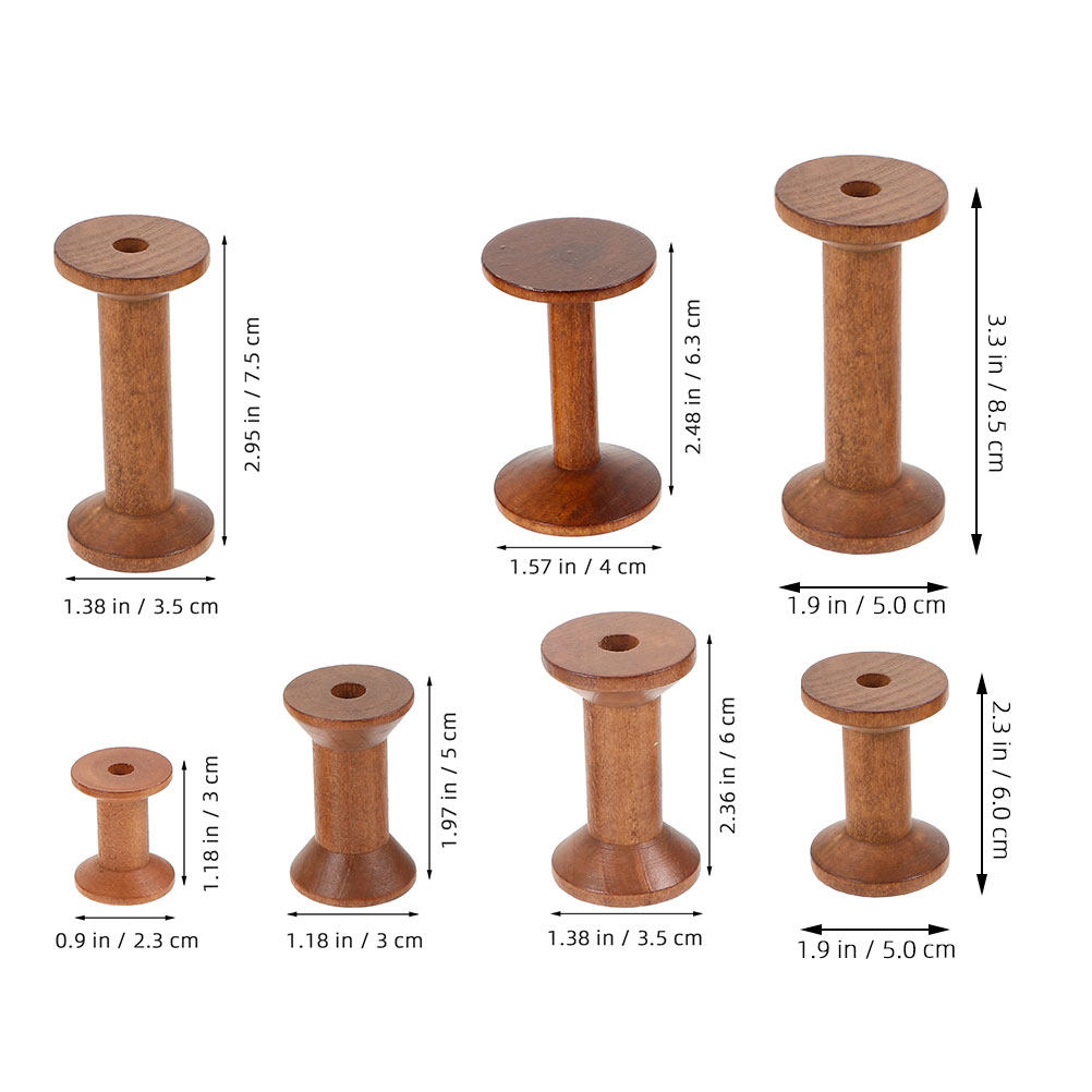 Set di 7 Bobine in Legno Salva - Embroidery Threads recensione e prezzo