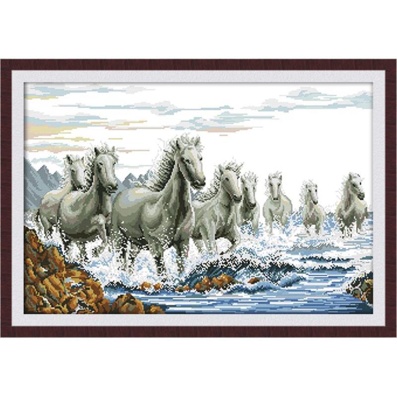 Kit Punto Croce Cavallo in Cor - Embroidery Running Stitch recensione e prezzo