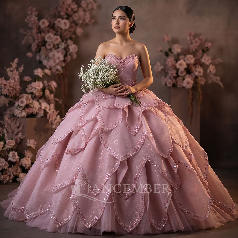 Abito da ballo di lusso per Qu - Embroidery Organza recensione e prezzo