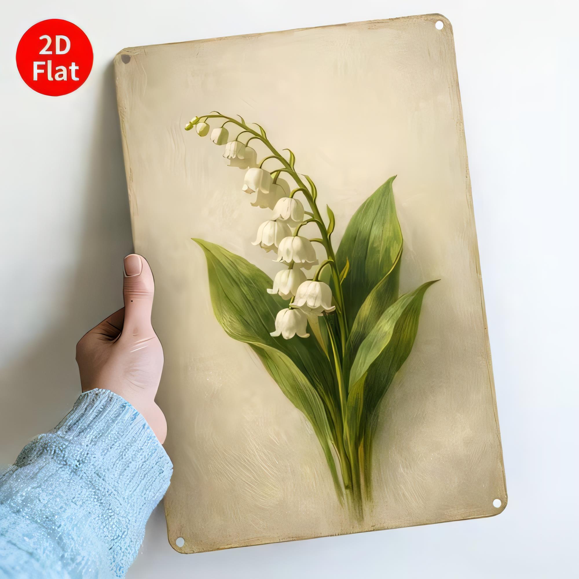 Targa in metallo, decorazione  - Embroidery Garden recensione e prezzo