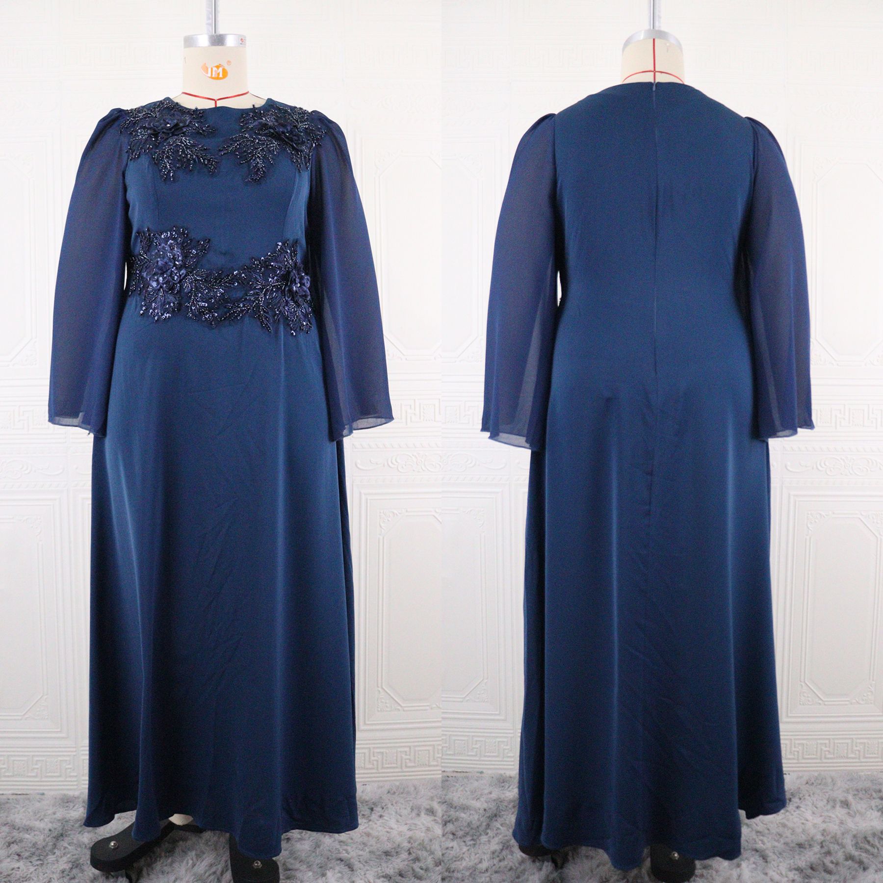 Elegante Abito da Sera Formale - Embroidery Beads recensione e prezzo