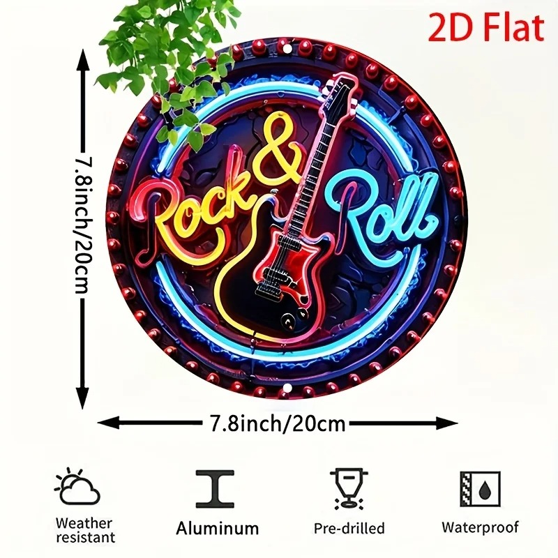 Insegna al Neon Vintage Rock,  - Embroidery Garden recensione e prezzo