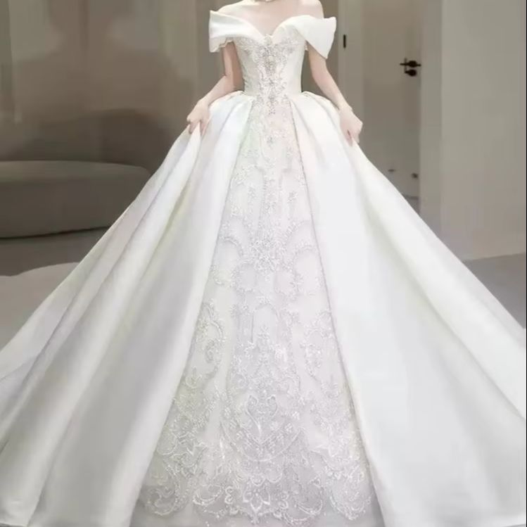 Abiti da Sposa Eleganti con Sc - Embroidery Beads recensione e prezzo