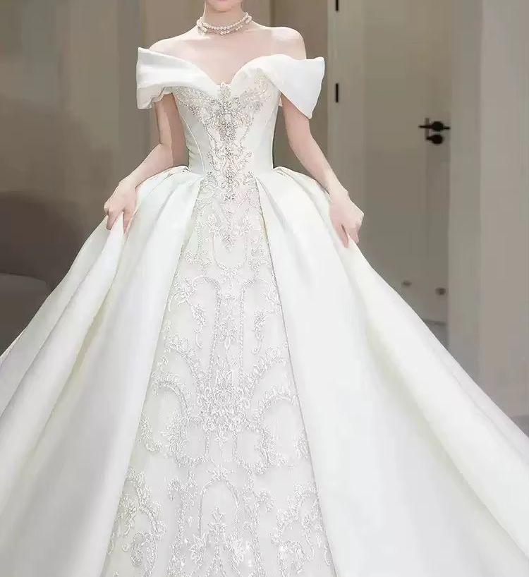 Abiti da Sposa Eleganti con Sc - Embroidery Beads recensione e prezzo