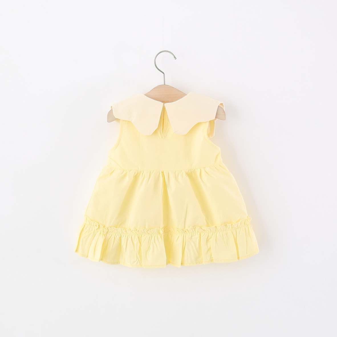 Abito estivo in cotone giallo  - Embroidery Yellow Dress recensione e prezzo